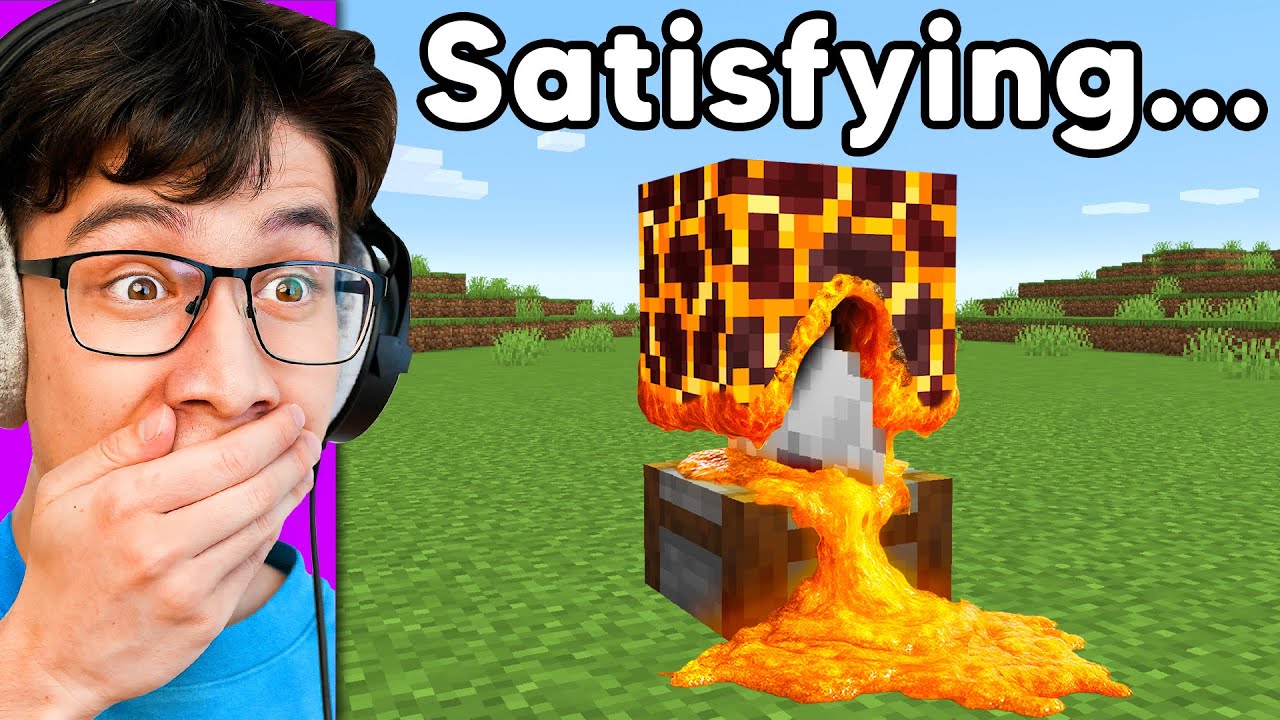 This Minecraft Video Will Satisfy You Forever...