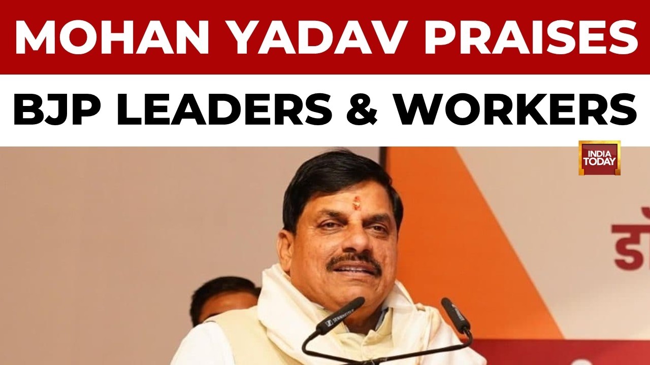 CM Mohan Yadav Addresses BJP Workers in Bhopal | Party Success & Training Program | India Today