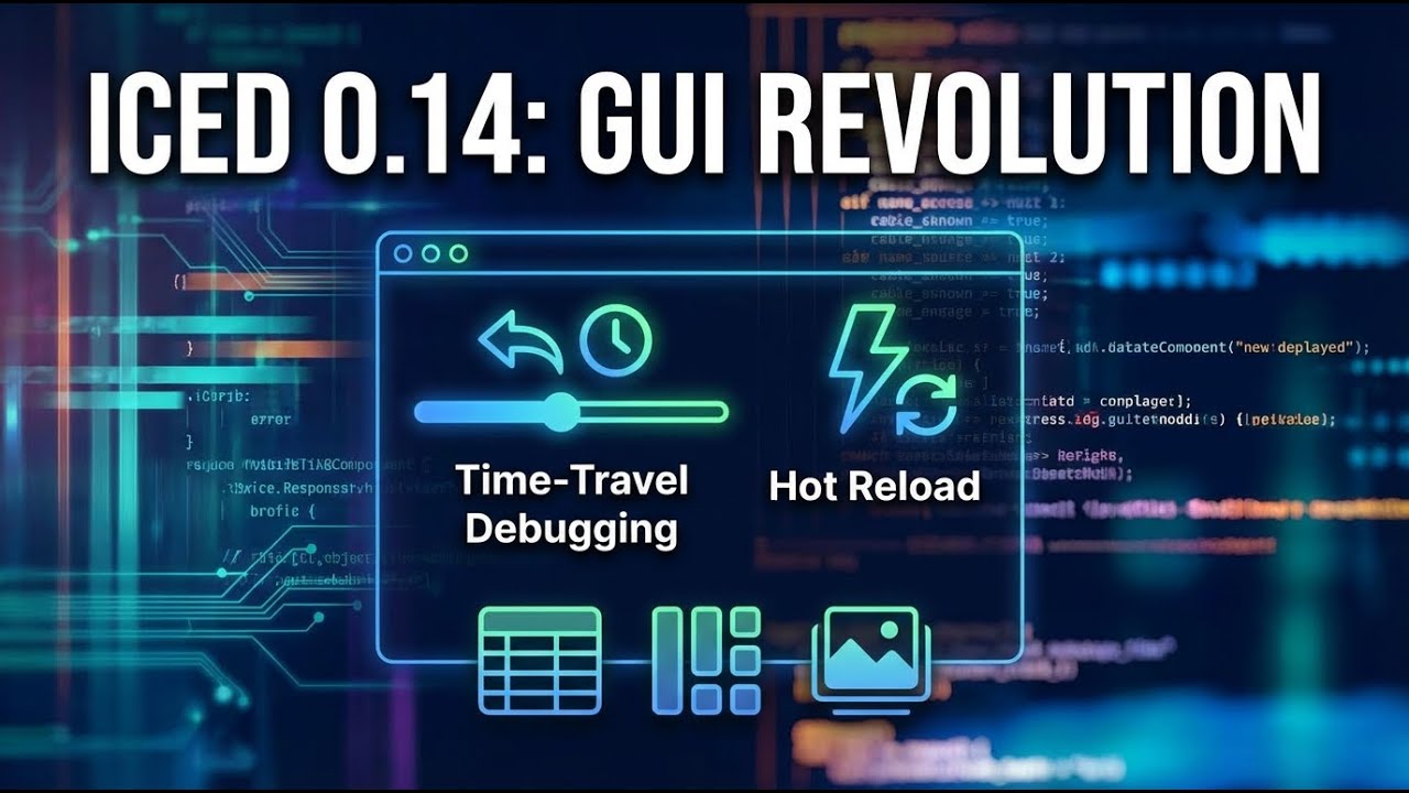 Iced 0.14: Time-Travel Debugging & Hot Reload Transform Rust GUIs