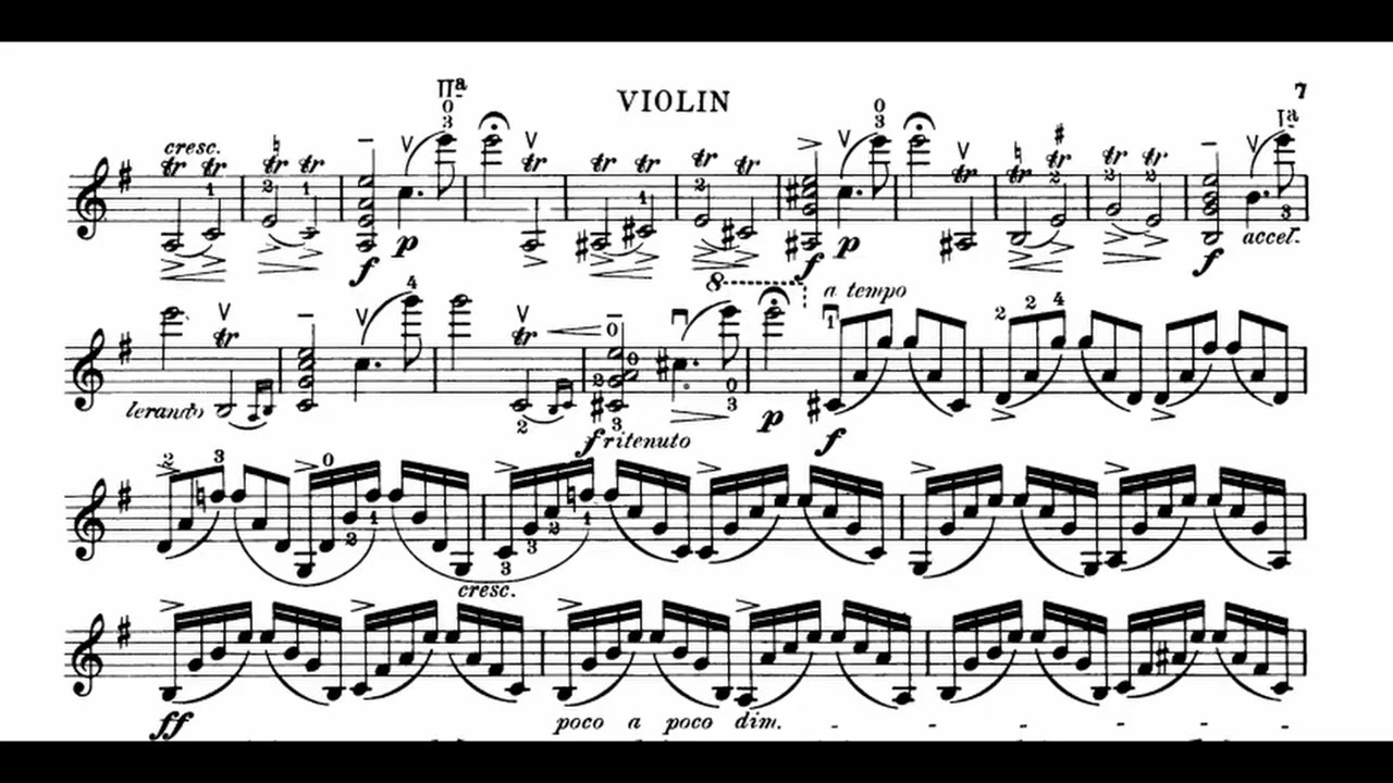 Kreisler plays Mendelssohn Violin Concerto (score)