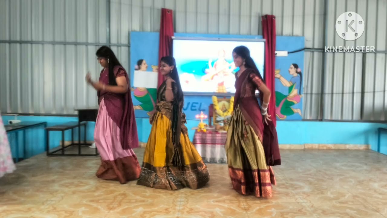Saraswati Pooja and Farewell Party @ School 