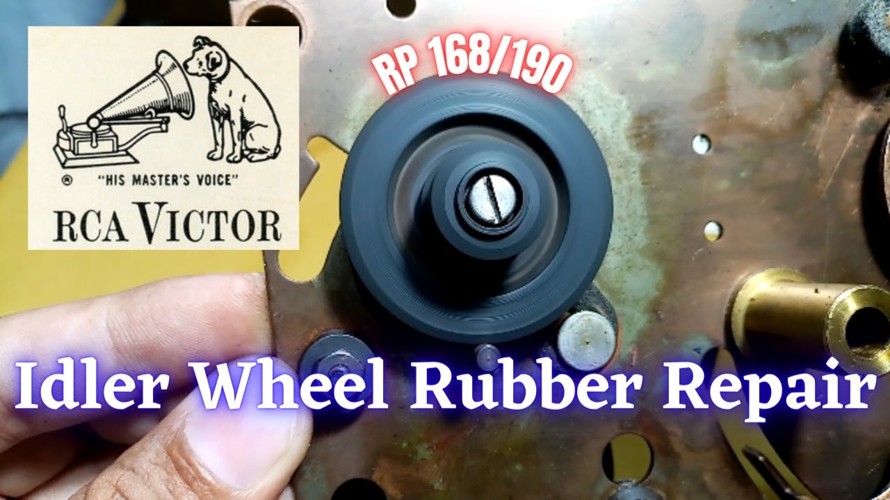 How to repair an IDLER WHEEL || RCA Victor RP 168/190 Series