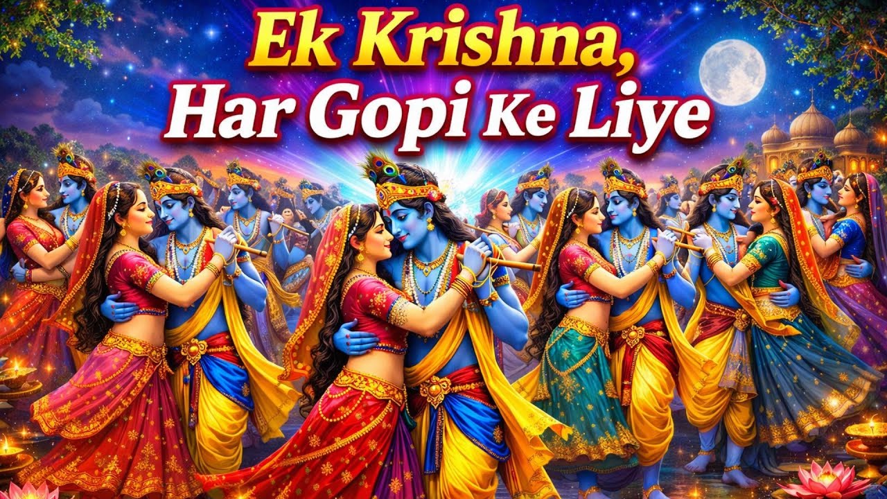 Krishna Ki Raas Leela - Gopion Ke Saath Prabhu Ka Divya Nritya | Spiritual Story
