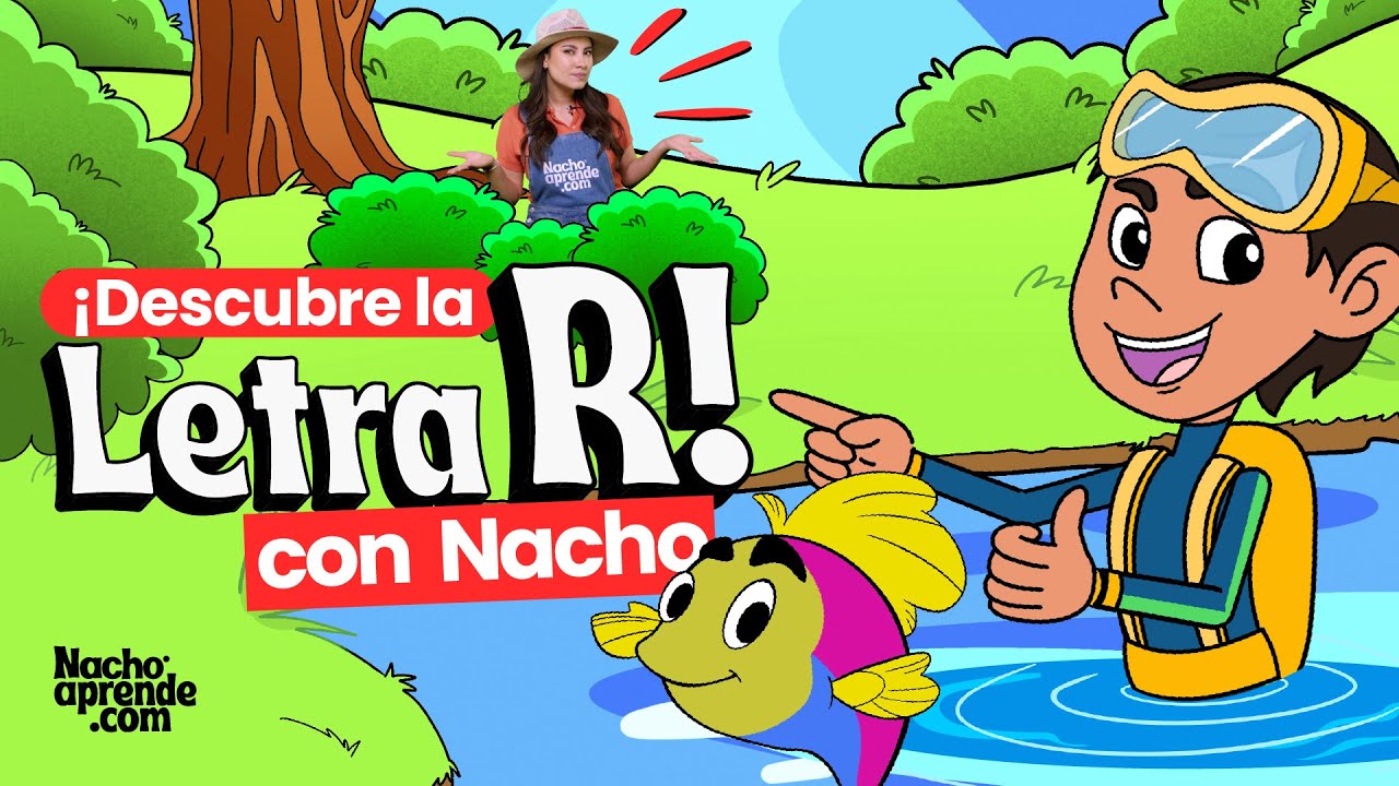La LETRA R - Videos para NIÑOS - El ABECEDARIO