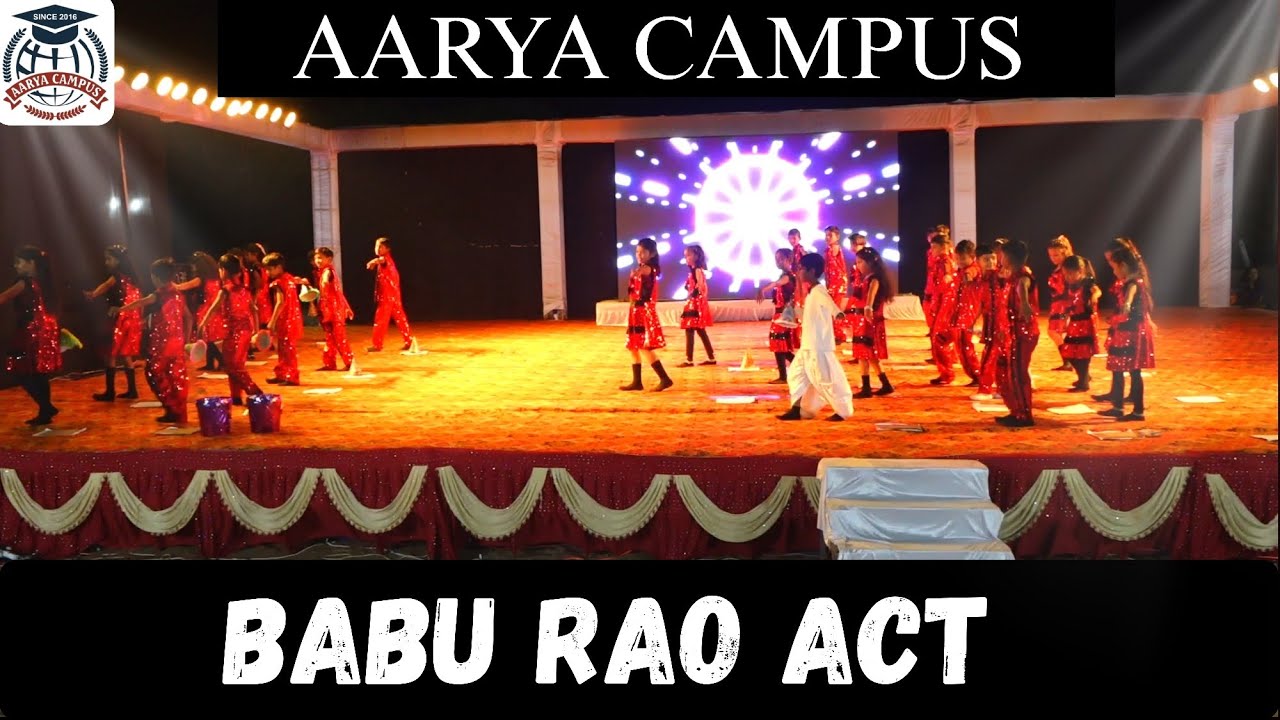 Babu Rao Act | Aarya Campus | Aarya Vidyalaya | Annual Function 2026