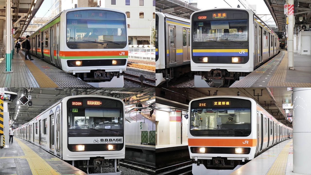 【209系 総集編】 こちらも現役！JR東日本の209系 動画集 2018