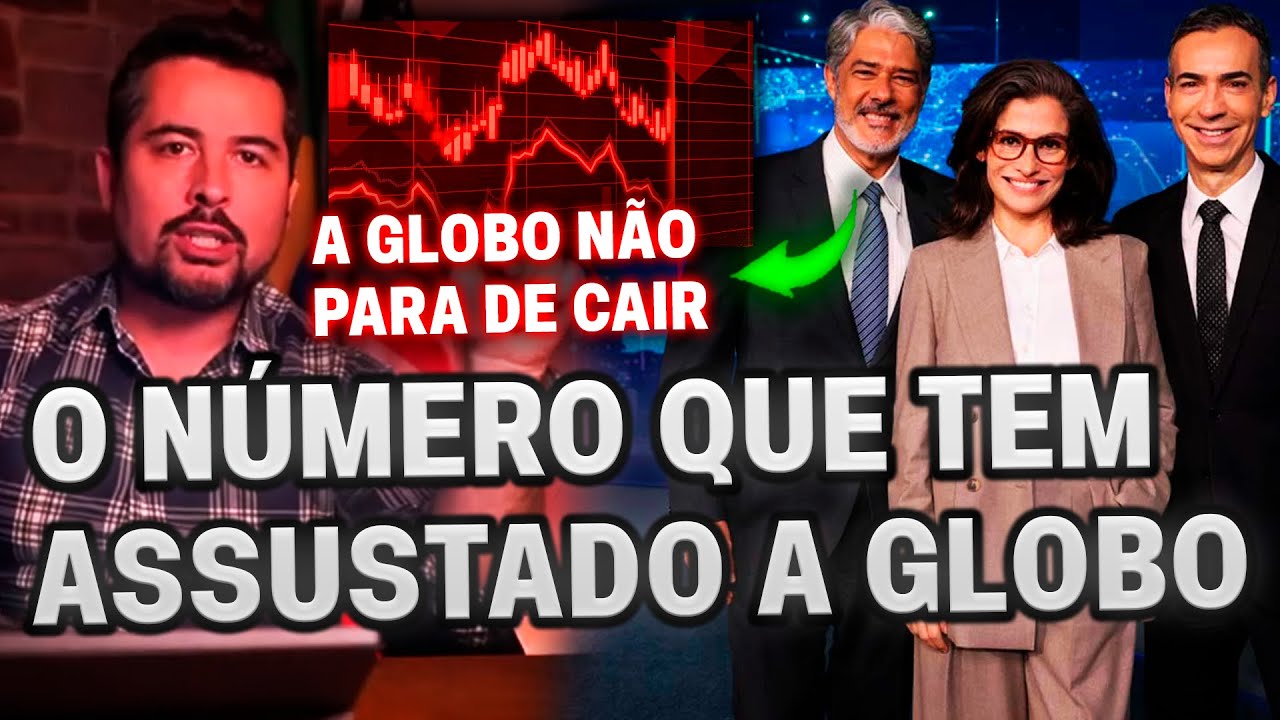 Paulo Figueiredo expôs o número que tem ASSUSTADO a REDE GLOBO [VÃO MUDAR?]