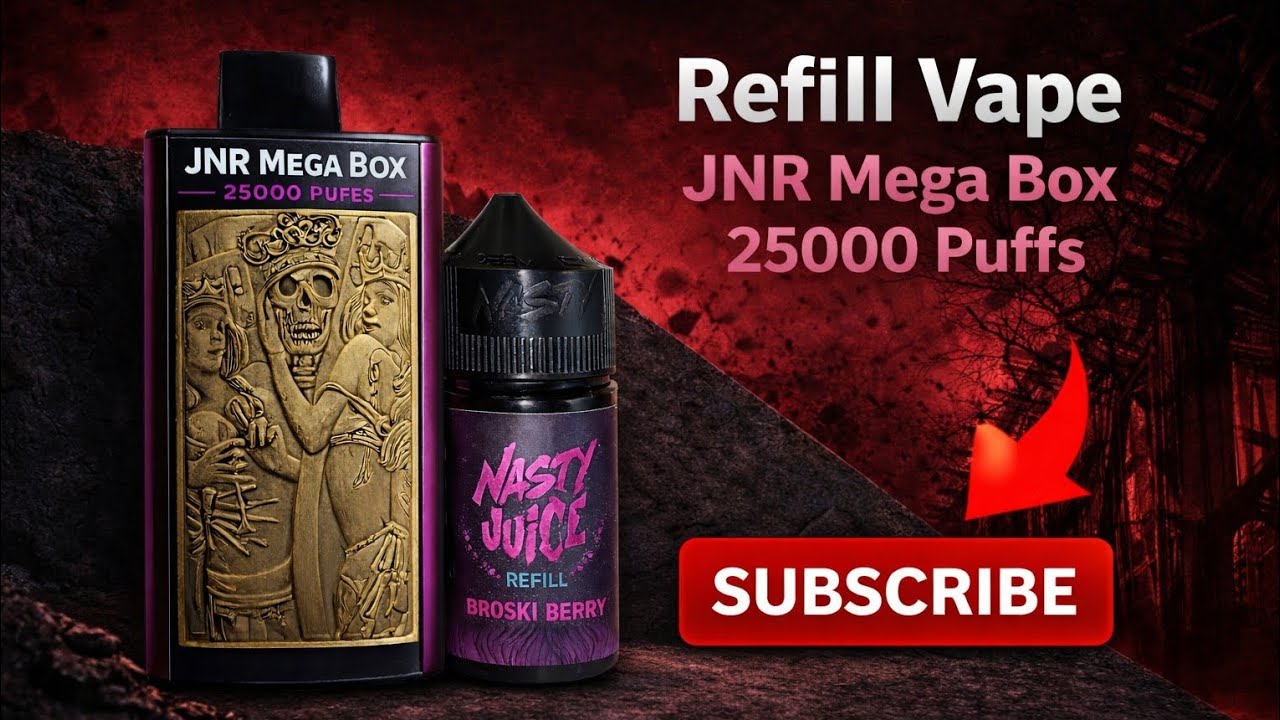 JNR Mega Box 25000 Puffs Refill &ndash; Full Review 🔥