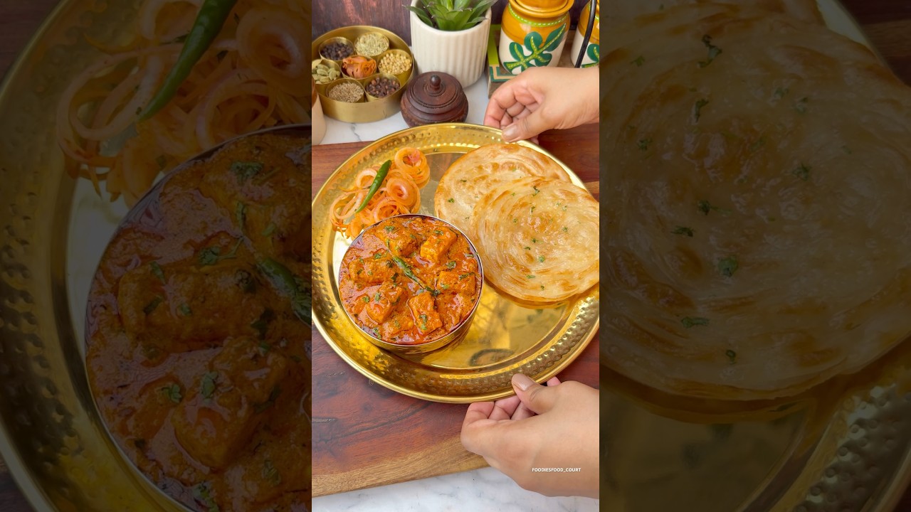 Restaurant Style Paneer Korma Recipe😍 #shorts #paneer #viralvideo #trending
