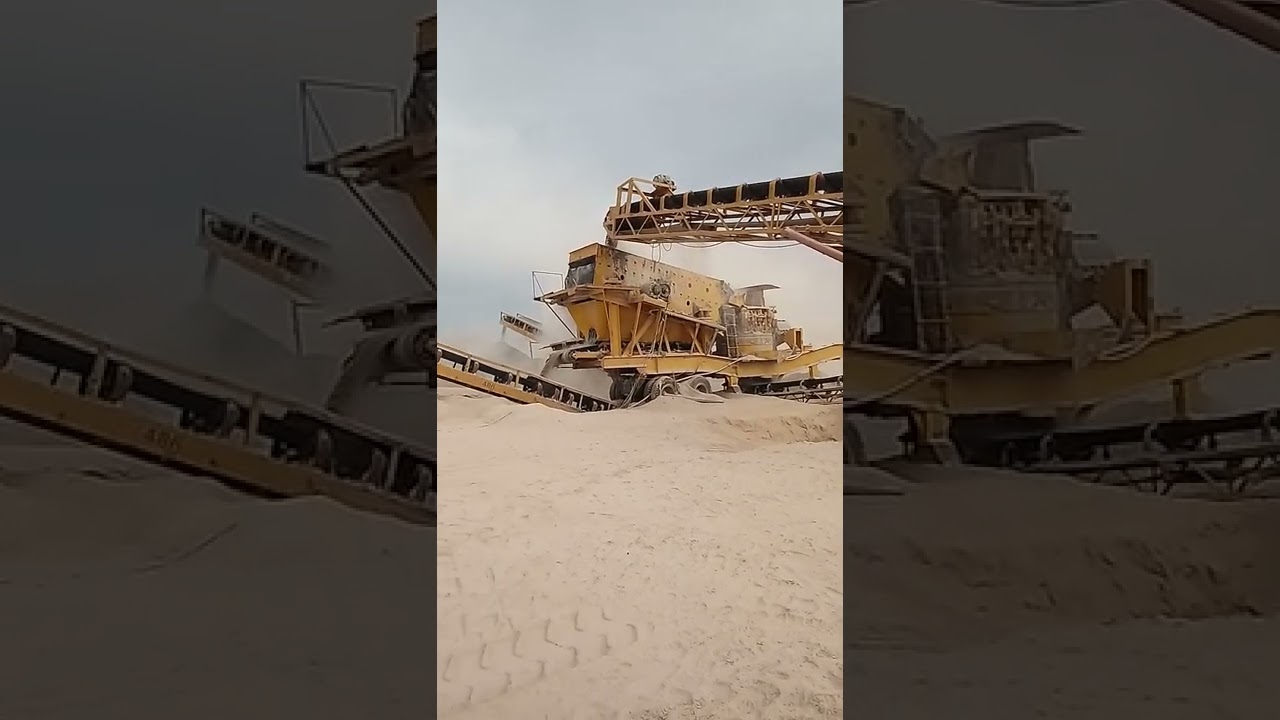 El Jay cone crusher working # 2