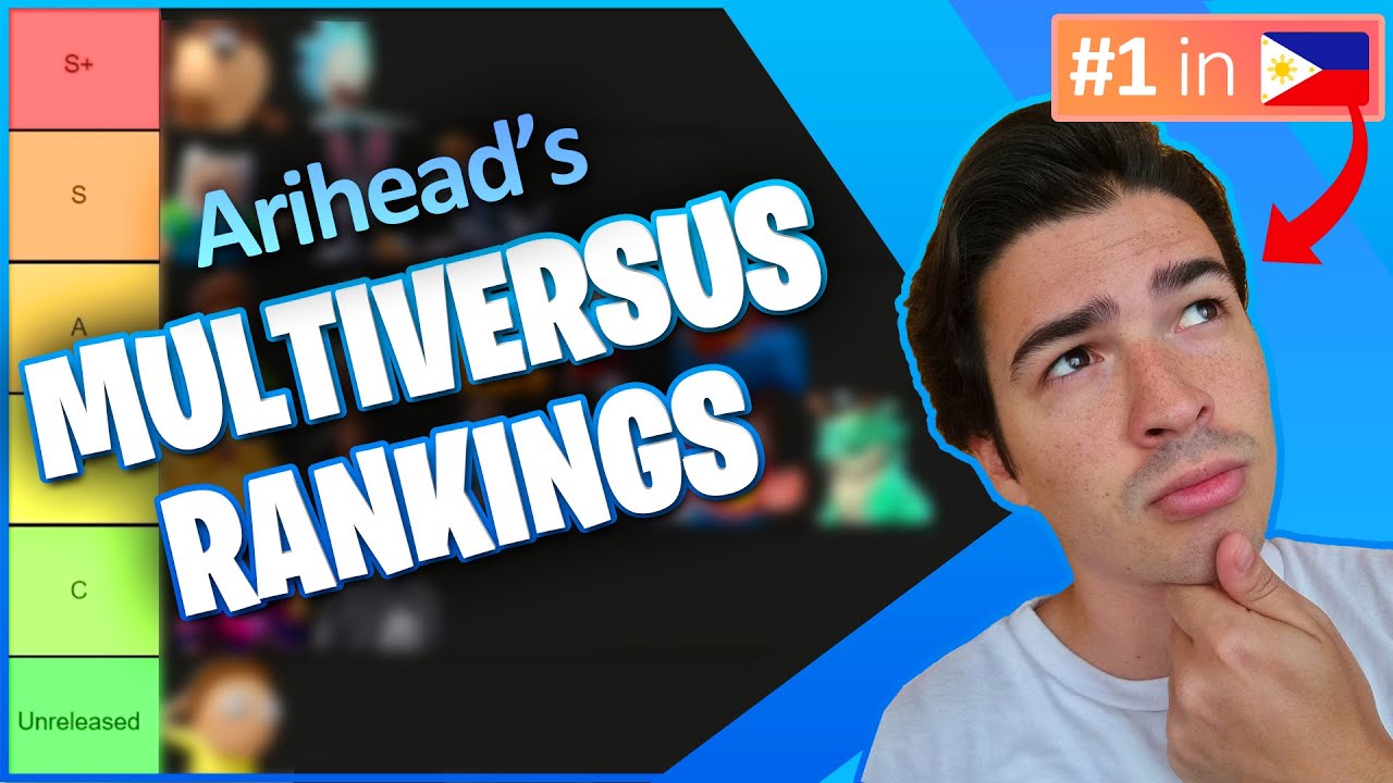 Super Smash Rank #1's Multiversus Tier List 🤔