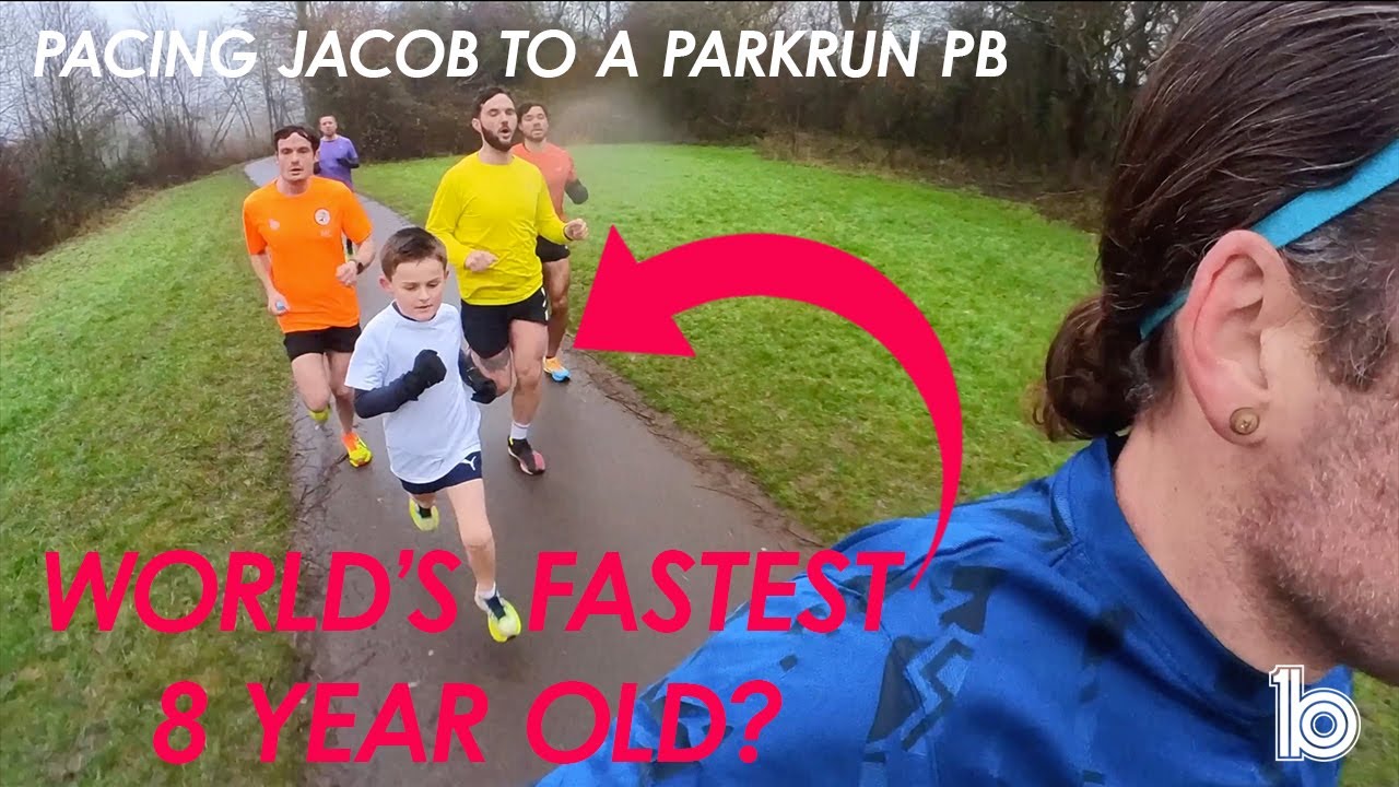 Pacing Jacob To A Parkrun PB - Is this the world's fastest 8 year old?