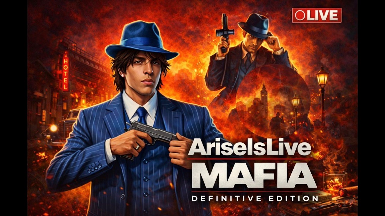 Mafia Definitive Edition LIVE 🔥 Full Story Gameplay | AriseIsLive