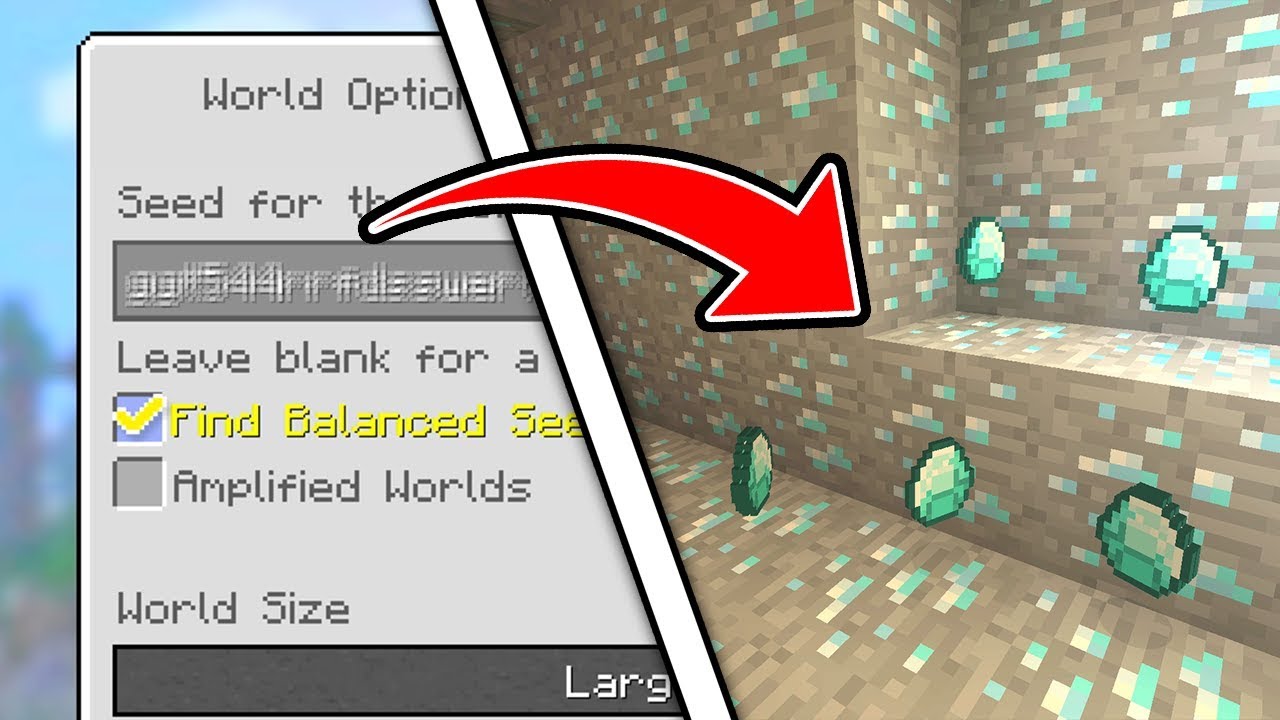 Minecraft : 100+ DIAMONDS IN THIS SEED LOCATION!  (Ps3/Xbox360/PS4/XboxOne/WiiU