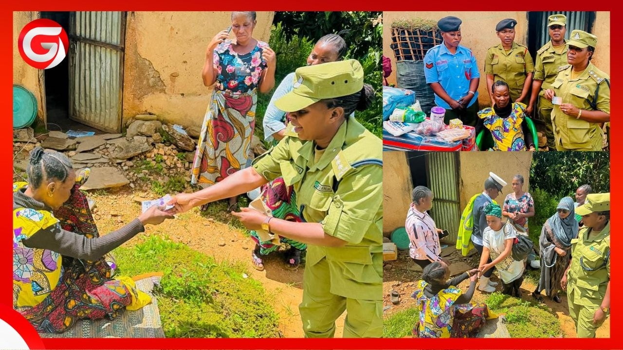 UTAPENDA ASKARI POLISI WANAWAKE WALICHOMFANYA MAMA HUYU - WAMKATIA BIMA MWAKA MZIMA - NGUO - CHAKULA