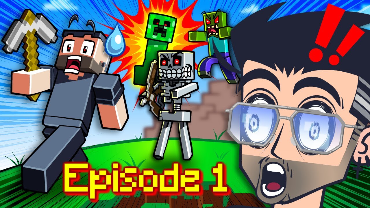 MA PREMIÈRE VIDÉO GAMING TRUC DE OUF JPP - Minecraft épisode 1