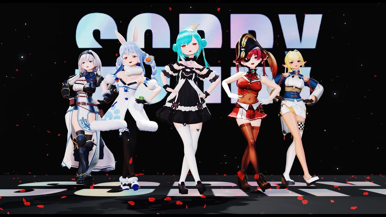 [Hololive MMD] 홀로라이브 3기생 X K/DA The Baddest (4K)