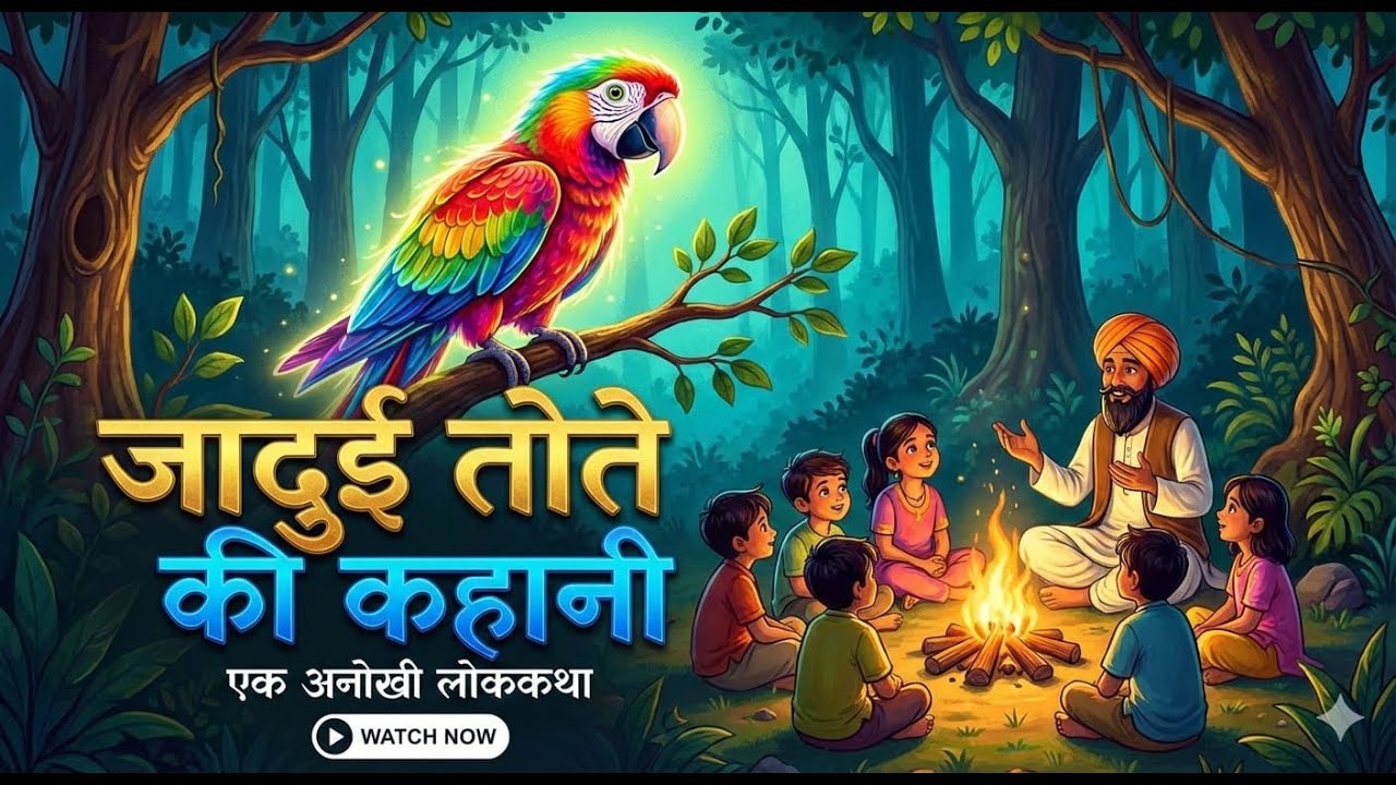 | jadui tote ki kahani | ek anokhi kahani | new hindi kahani 2025 | hindi moral story | new story |