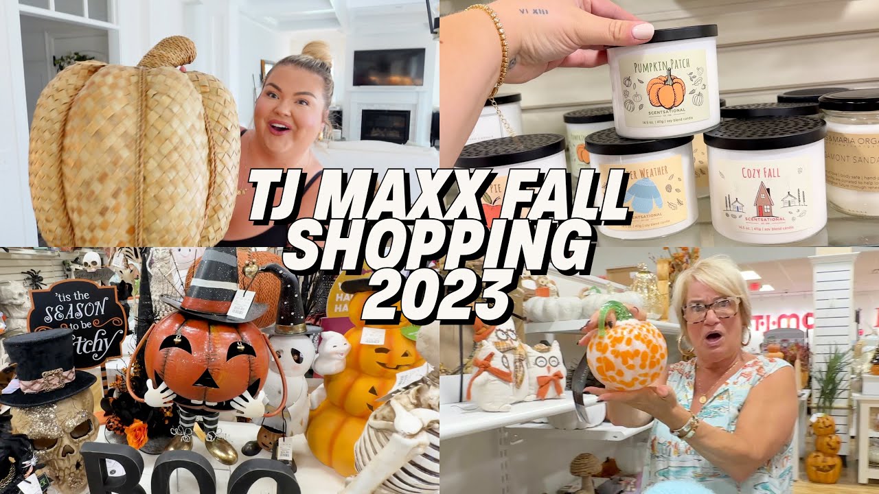 FALL SHOPPING AT TJ MAXX WITH MAMA | VLOG