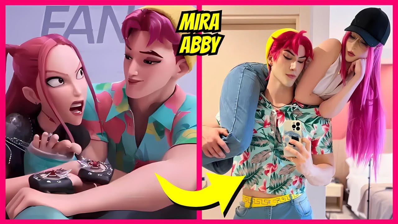 KPOP Demon Hunters COUPLE in Real-Life TikTok Version ~ Guess Demon Hunters Character by Emojis