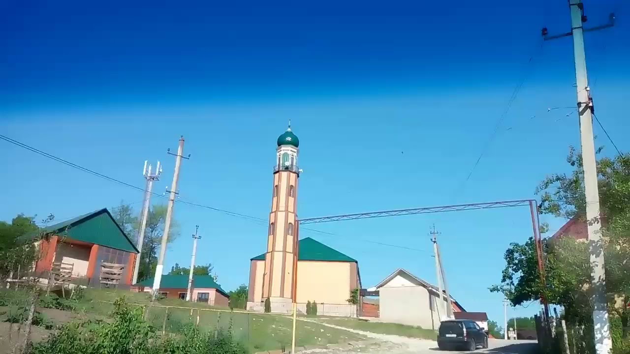 По горным дорогам Чечни. Саясан