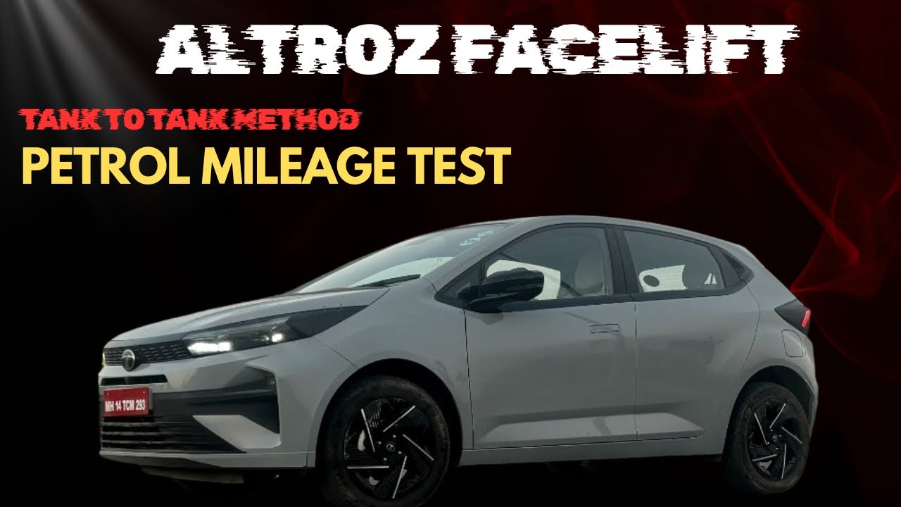 Tata Altroz Facelift Petrol Tank To Tank Mileage Test 2025 ✅| Real Life Mileage test🔥 | Altroz 2025