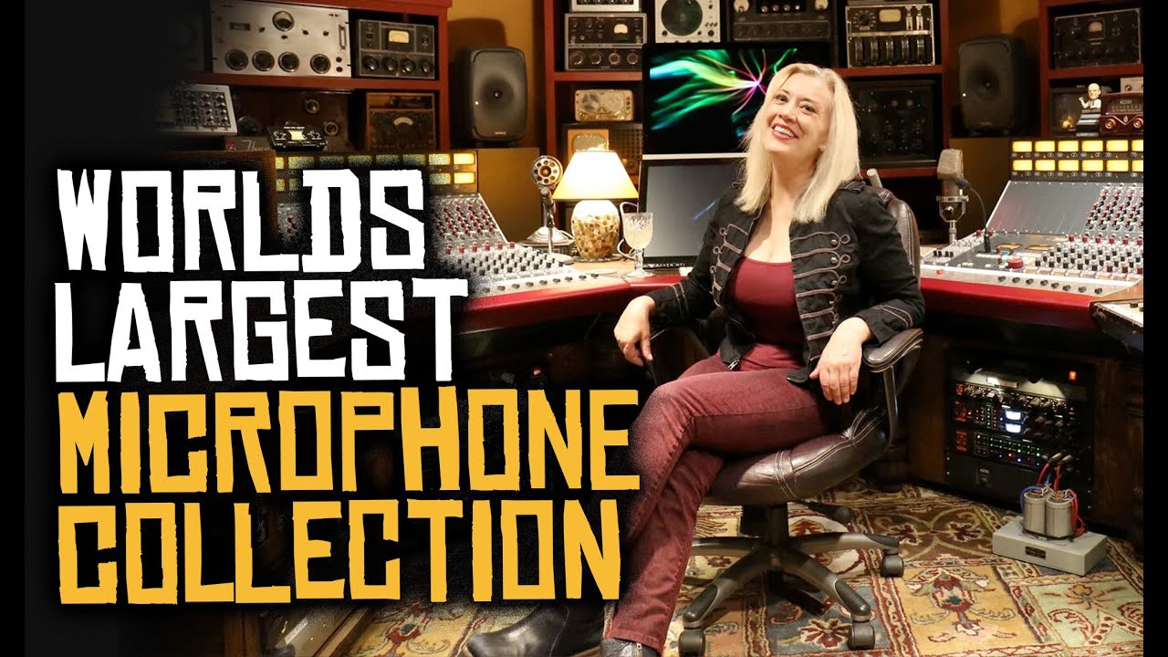 Visiting Sylvia Massy's Microphone Museum