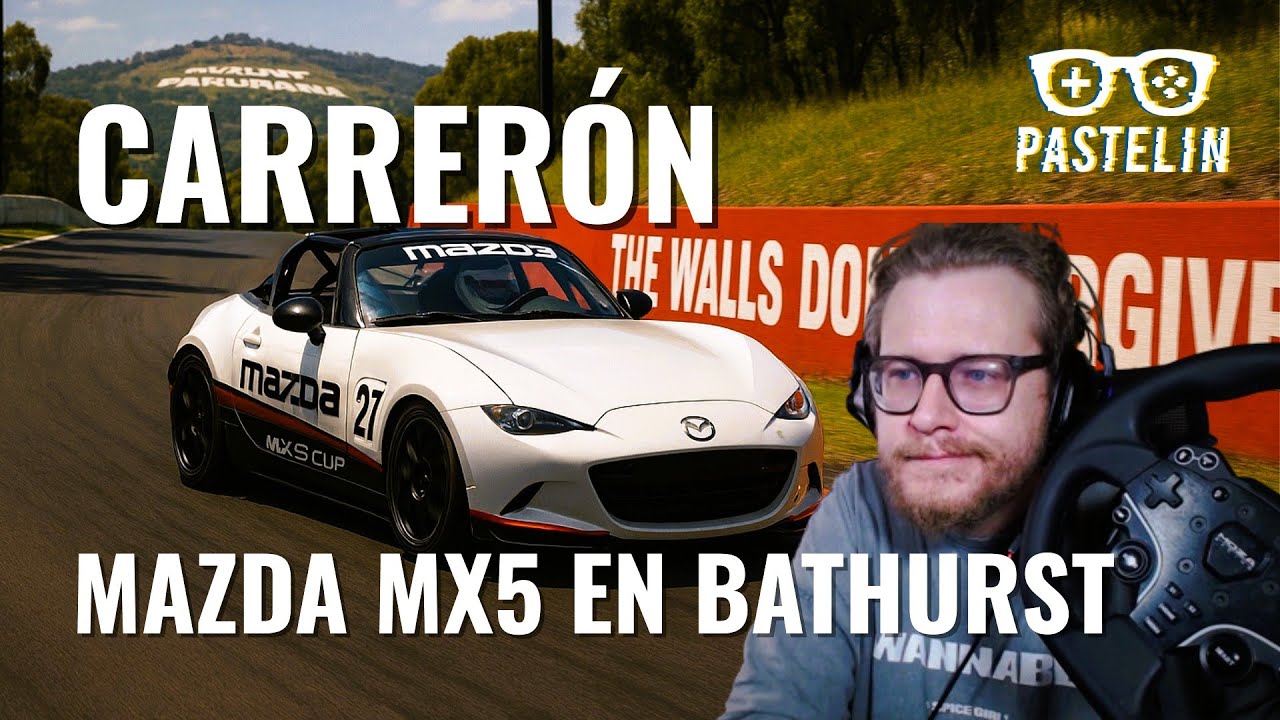 MOUNT PANORAMA EN iRACING NUNCA DEFRAUDA | Carrera completa con el Mazda MX5