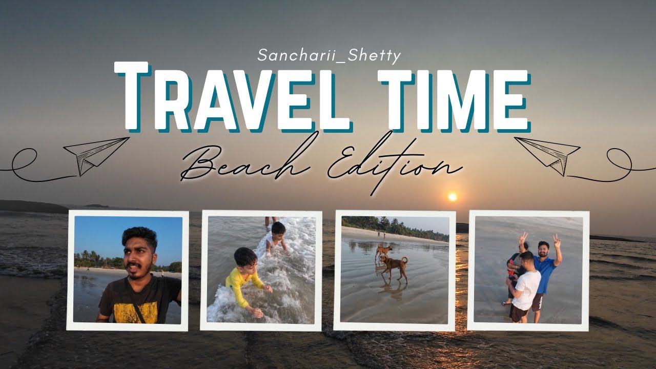 Watching waves, Boats & Kids at Play | Beach Travel Time 