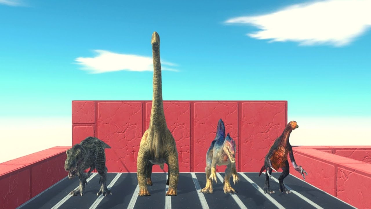 Impossible Maze - Strongest Dinosaurs ARBS | Animal Revolt Battle Simulator