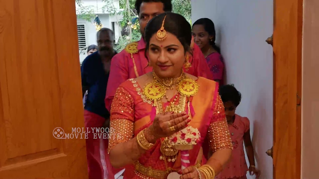 വിവാഹ ശേഷം ആൽബിയുടെ വീട്ടിലേക്ക് അപ്സര..! Swanthanam Fame Apsara Rathnakaran Wedding