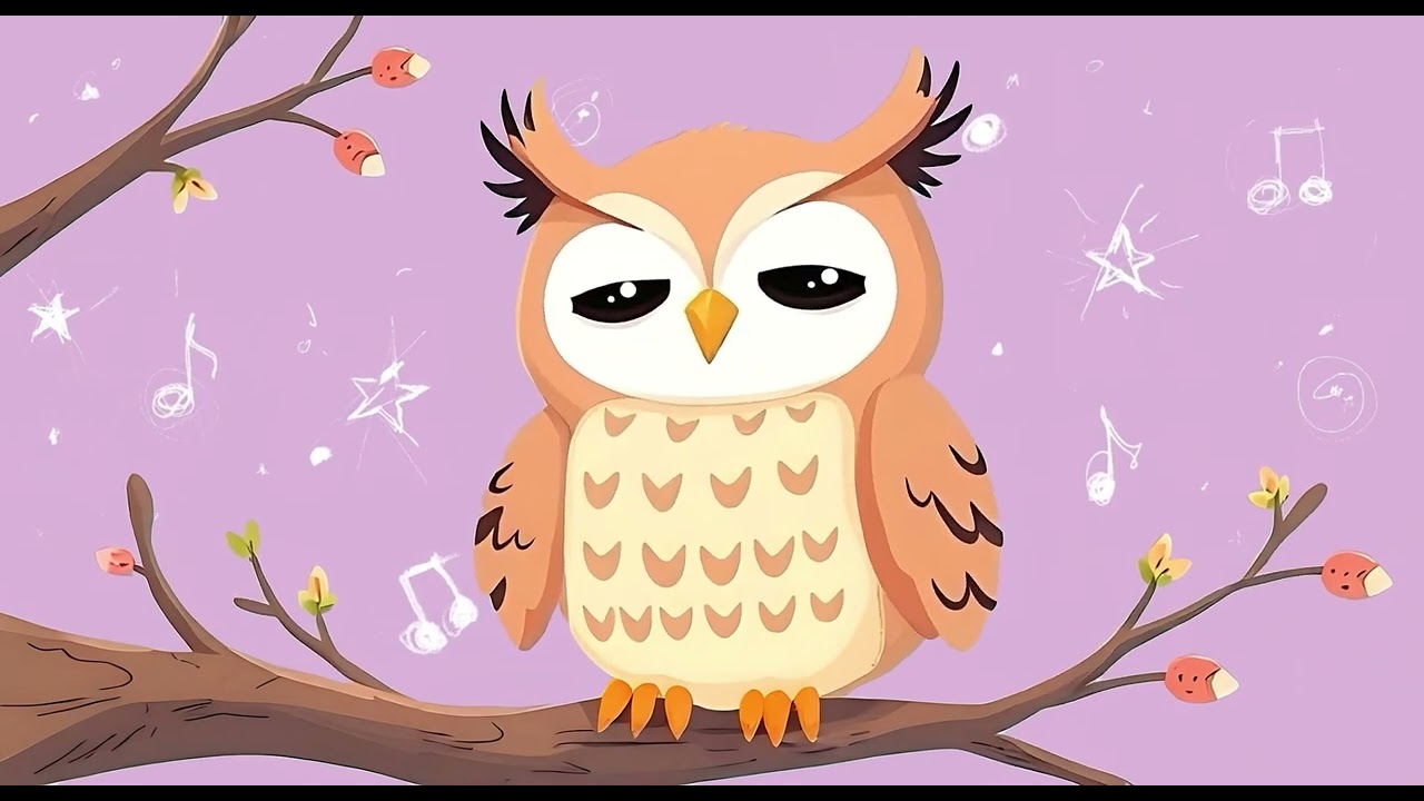 🦉Usypiająca kołysanka dla dzieci 💤 Miś Na Półce Zabawek - Mindy The Sleepy Owl 🦉