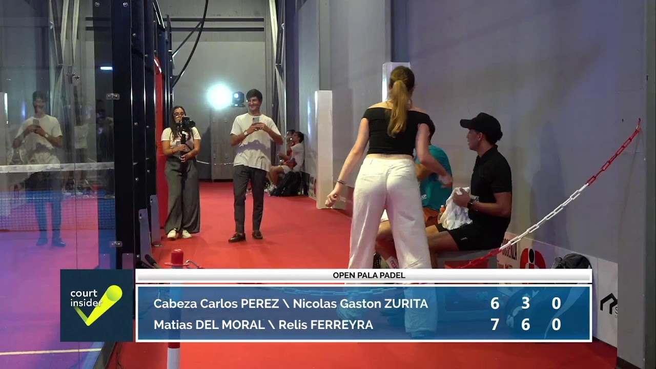 PEREZ/ZURITA VS DEL MORAL/FERREYRA FINALE OPEN PALA PADEL NOLA 10000€