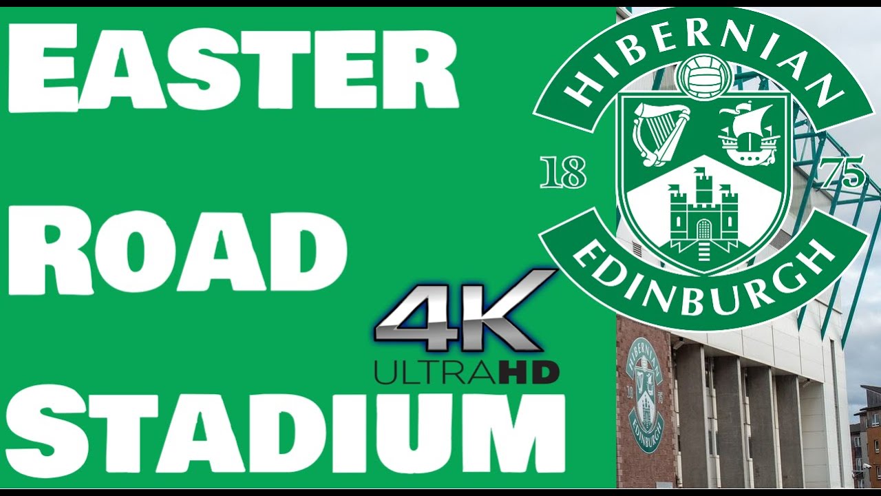 [4K] A Look Around Easter Road, Edinburgh