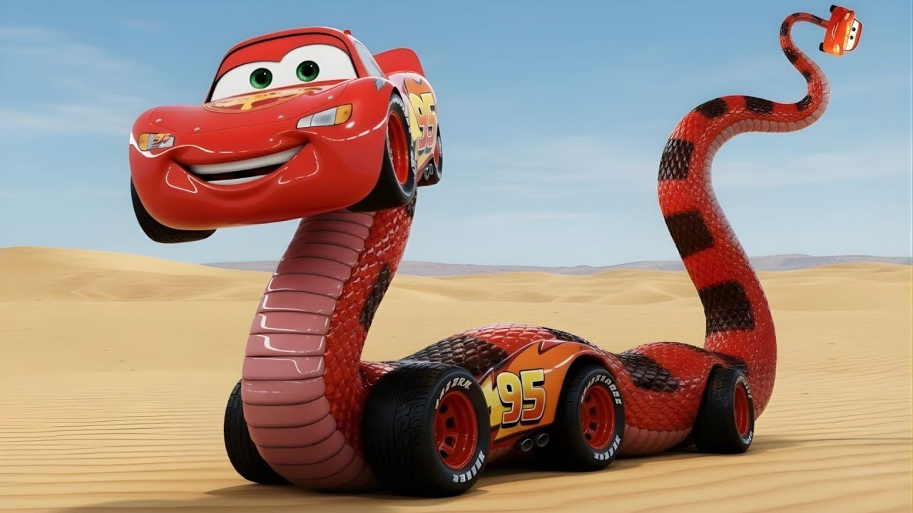 The Evolution of Snake McQueen: Speed Idol Transforms into The Predator | MC PUPS