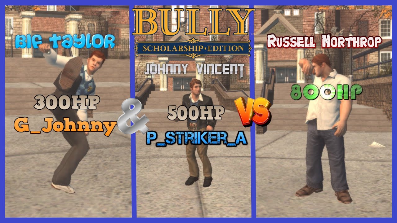 Bully SE: Bif Taylor (Johnny´s Style & HP) & Johnny Vincent (Bif´s Style & HP) VS Russell Northrop