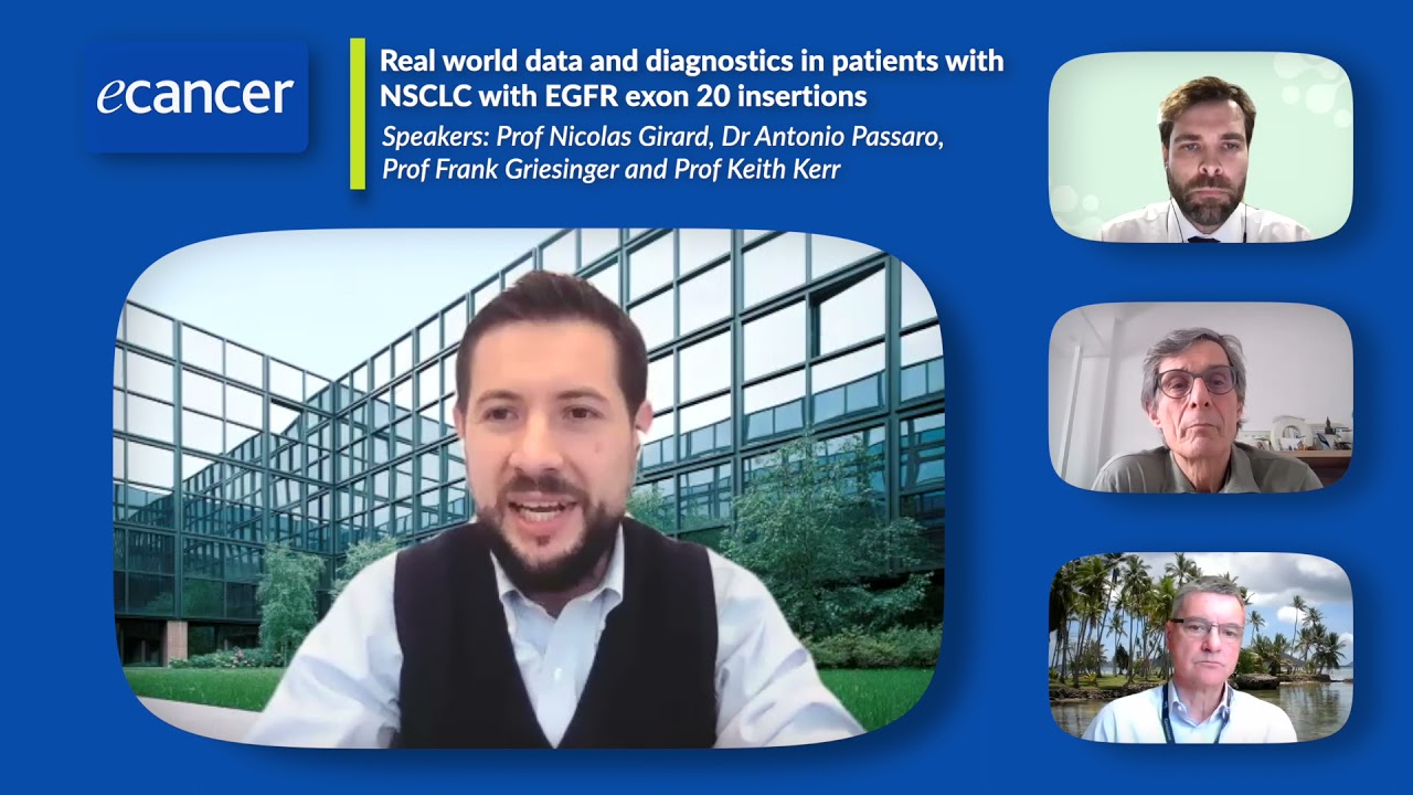 Real world data and diagnostics in patients with NSCLC with EGFR exon 20 insertions