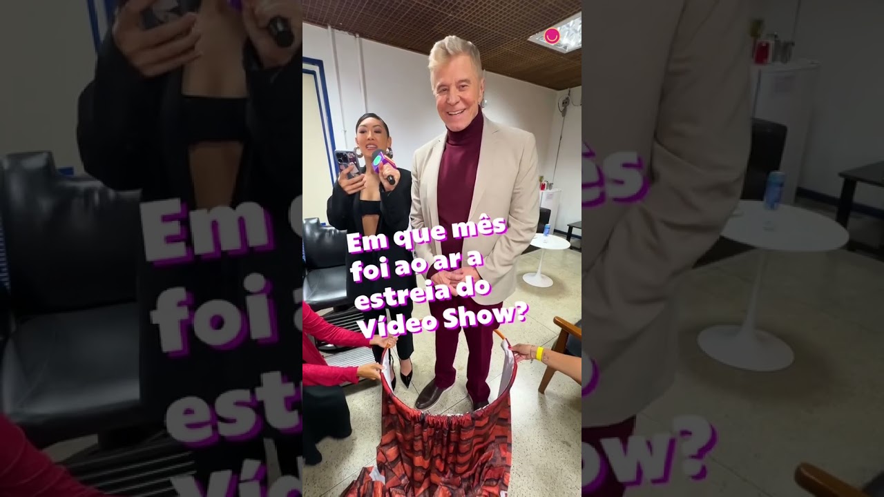 Ana Hikari e o Teletubo invadem os bastidores do #V&iacute;deoShow 🗣️ #Bastidores