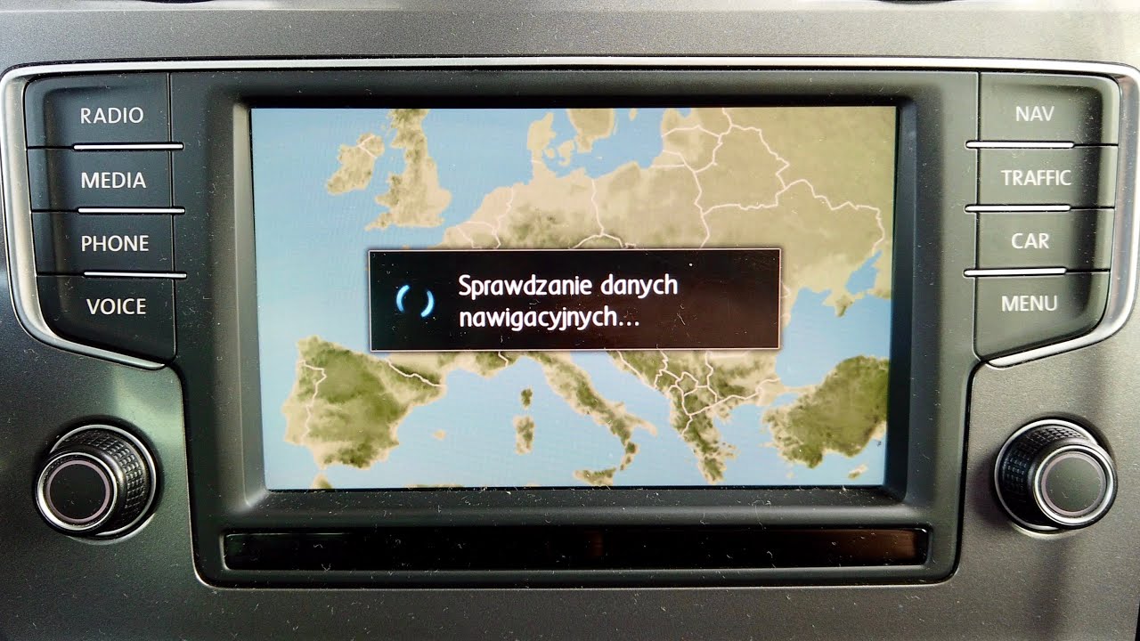 Darmowa aktualizacja map nawigacji w MIB2 VW Golf MK7