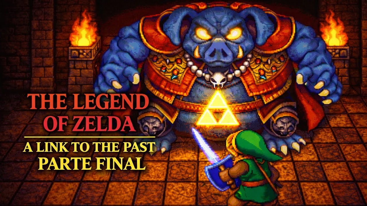 Zerando The Legend of Zelda a Link to The past Parte Final #zelda #snes #nostalgia 