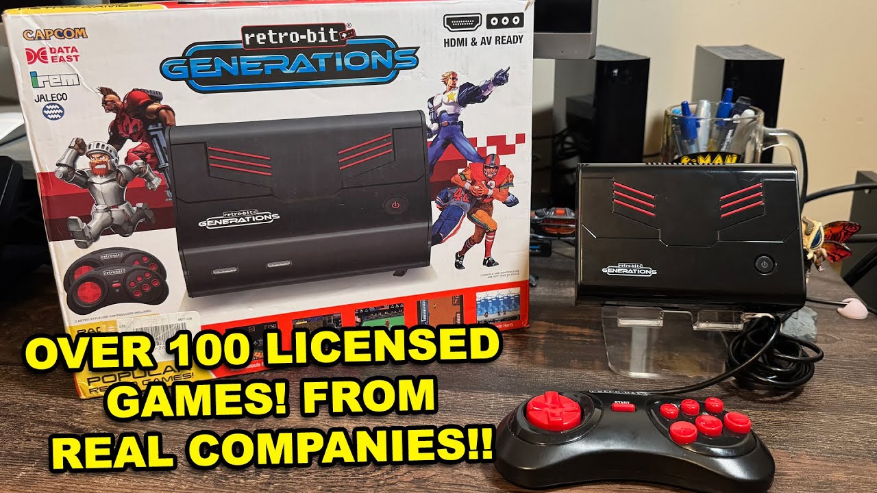 REVIEW: Retro-Bit Generations Console | Over 100 Retro Games!