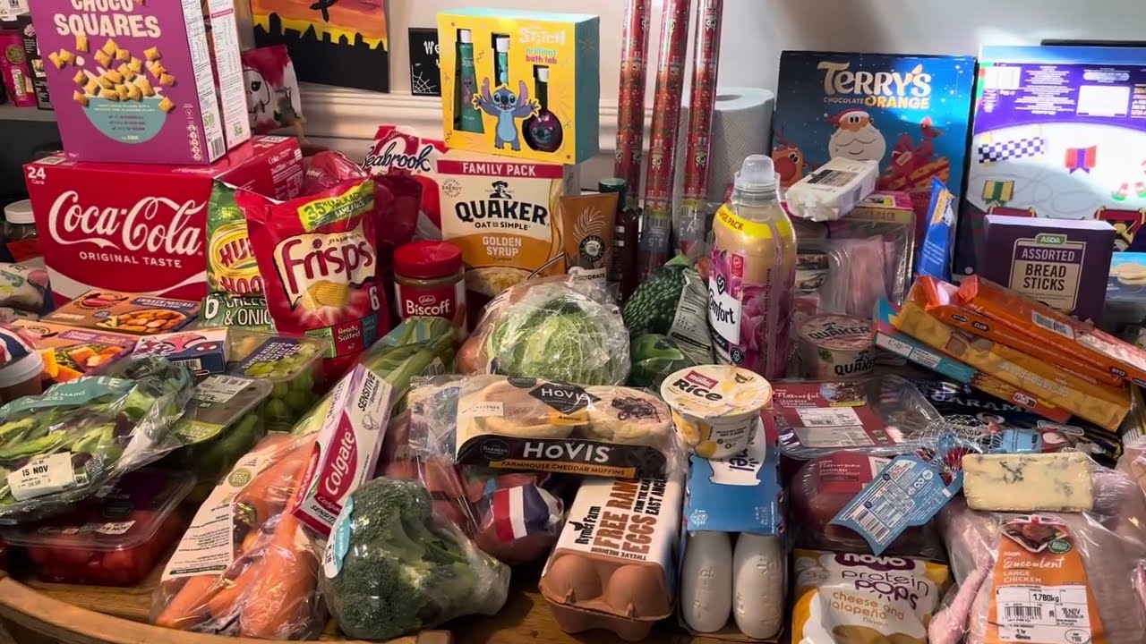 Asda Food shop November 2024