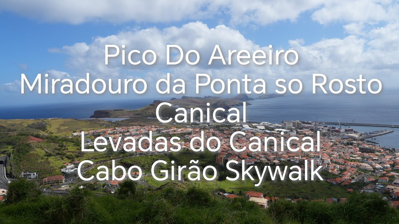 Miradouro da Ponta do Rosto, Canical, Lavada do Canical, Cabo Girão Skywalk / Madeira