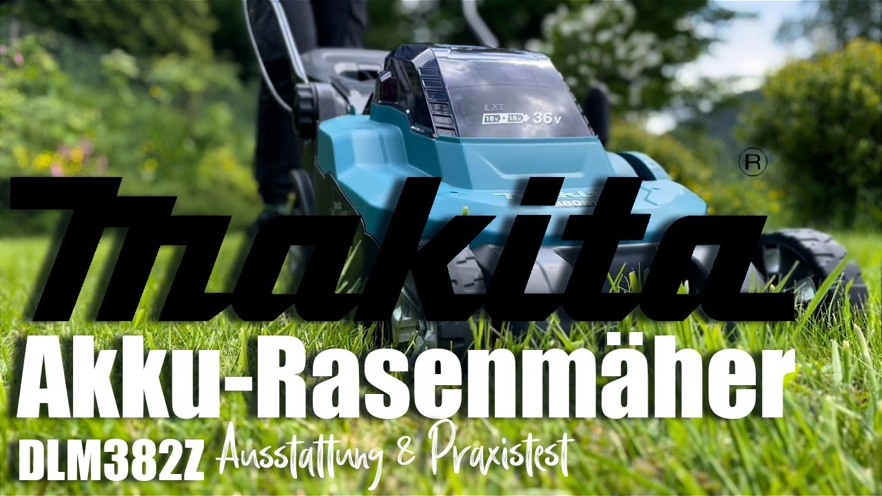 MAKITA | Akku-Rasenmäher | DLM382Z | Review und Test [Deutsch]