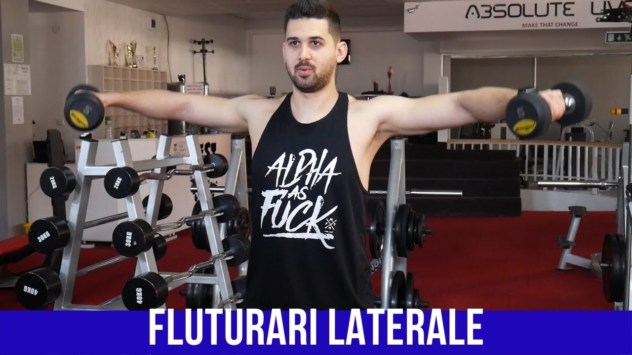Fluturari laterale - dezvolta umerii masivi!