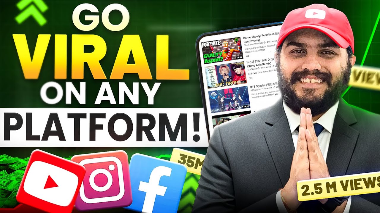 Give Me 10 mins and i will make you viral on Youtube, Facebook And Instagram