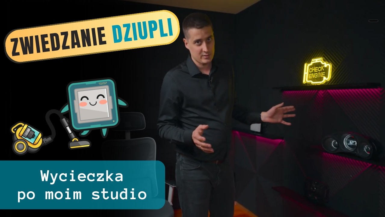 Kr&oacute;tka wycieczka po moim studiu nagrań :)