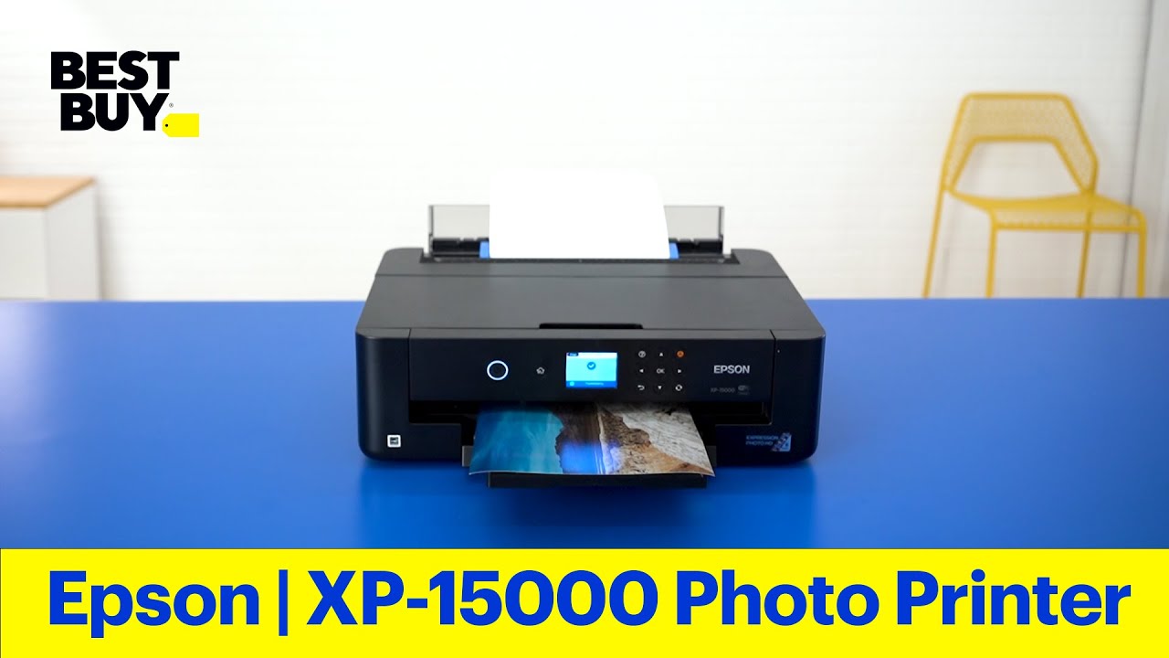 Epson Expression XP-15000 Wireless Photo Printer Demo - from Best Buy