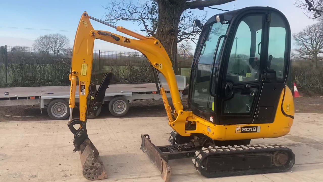 2007 JCB 8018 1.8 Tonne Excavator