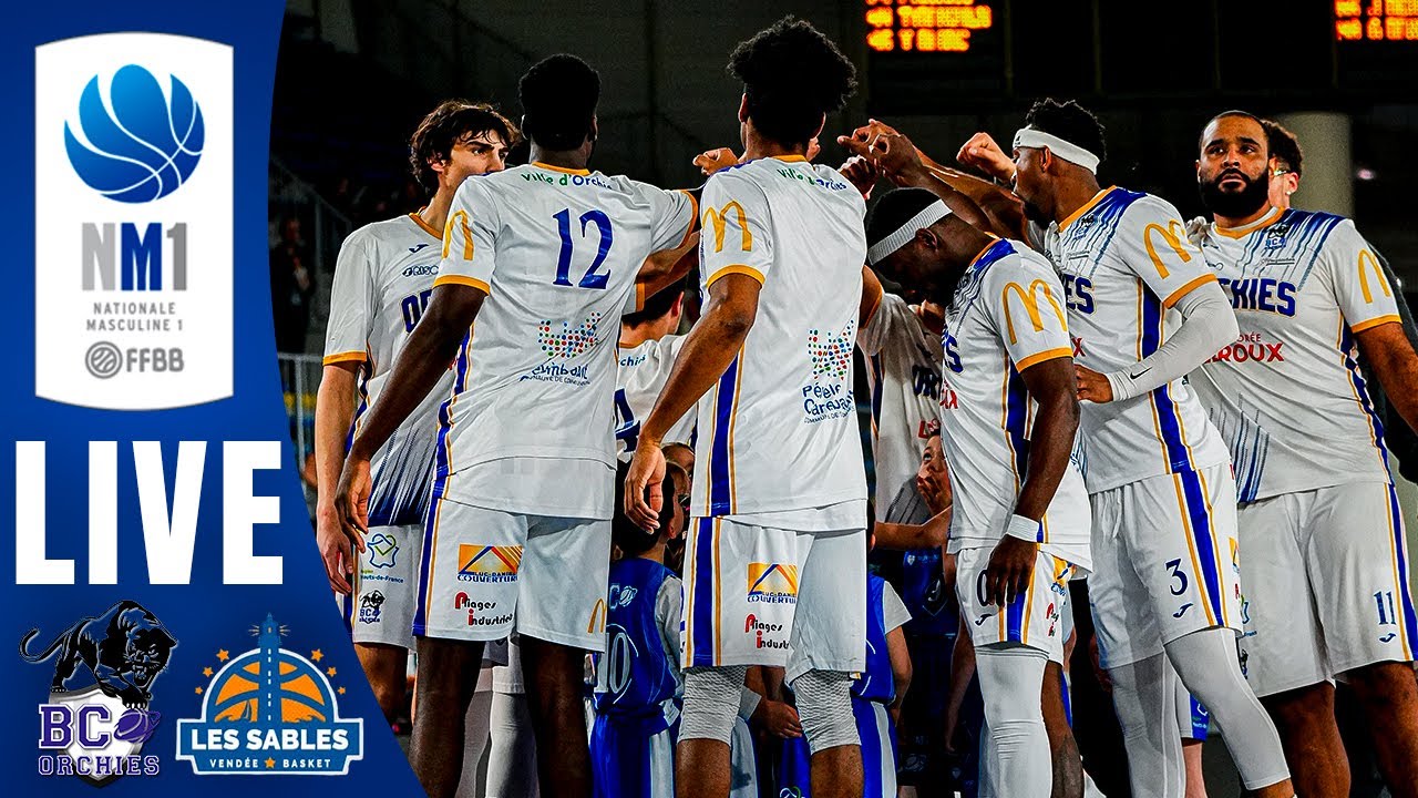 S24/25 - Nationale Masculine 1 | BC Orchies - Les Sables Vendée Basket